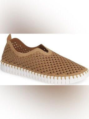 Ilse Jacobsen Tulip 139 Perforated Slip-On Sneaker Size 37 Euro US 6